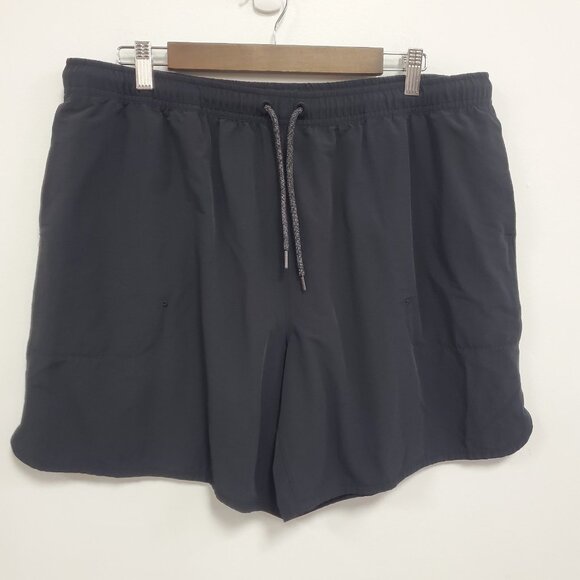 Allbirds Mens Athletic Natural Run Shorts Size XL Black Workout Gym Fitness - Picture 1 of 11